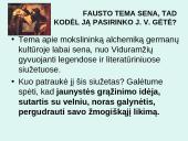 J. V. Gėtės “Faustas” – filosofinė drama 2 puslapis
