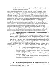 Egzistencinės vienatvės, maišo ir absurdo temos Albero Kamiu kūryboje 2 puslapis