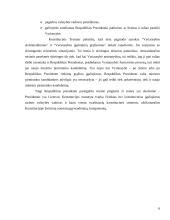 LR prezidentas, jo santykis su vykdomąja valdžia 6 puslapis