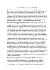 Ar šiandieniniame pasaulyje reikalinga šeima