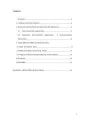 Globalizacijos procesas pasaulyje 1 puslapis