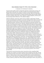 Kaip vaizduojamas žmogus XVI−XVIII a. Lietuvos literatūroje