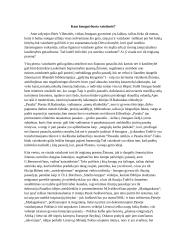 Kam žmogui duota vaizduotėė