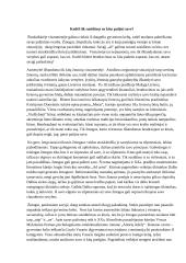 Kodėl tik susidūręs su kitu pažįsti save?