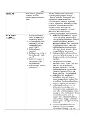 Pamokos plano "Užgavėnių kaukės kūrimas, aptariant lietuvių užgavėnių kaukių darymo tradicijas" analizė 2 puslapis