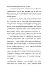 Lietuvos politinių partijų ir partinės sistemos formavimosi ir raidos etapai 11 puslapis