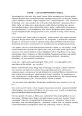 Tarmė – taip pat mano gimtoji kalba (rašinys)