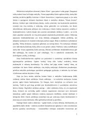 Mokyklos ir klasės bendruomenės įtaka asmenybei, santykiai klasėje 3 puslapis