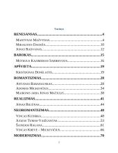 Lietuvių kalbos epochų ir autorių konspektas 2 puslapis