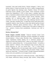 Lietuvių kalbos epochų ir autorių konspektas 17 puslapis