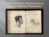 Adomas Mickevičius pristatymo skaidrės 8 puslapis