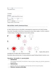 Kraujo grupių paveldėjimas konspektas 4 puslapis