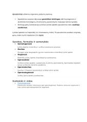 Lytinių ląstelių susidarymo ir susiliejimo įtaka organizmų genetinės įvairovės atsiradimui konspektas 3 puslapis