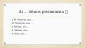 VBE – ar AŠ pasiruošęs? Lietuvių kalbos pristatymas 16 puslapis