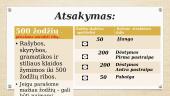 VBE – ar AŠ pasiruošęs? Lietuvių kalbos pristatymas 5 puslapis