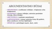 VBE – ar AŠ pasiruošęs? Pristatymas apie rašinio rašymą 12 puslapis