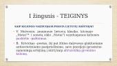 VBE – ar AŠ pasiruošęs? Pristatymas apie rašinio rašymą 8 puslapis