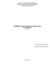 Procesų valdymas realiuoju laiku