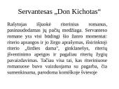 Servantesas „Don Kichotas“ riteris ir kova už gėrį 6 puslapis