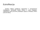 Vandens tarša ir eutrofikacija 3 puslapis