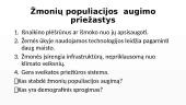 Žmonių populiacija ir jos augimas 4 puslapis