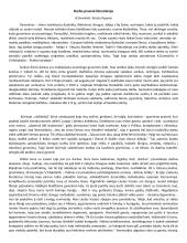 Darbo prasmė literatūroje (K. Donelaitis, Šatrijos Ragana)