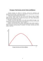 Katapultas. Kampu į horizontą mesto kūno judėjimui tirti 9 puslapis