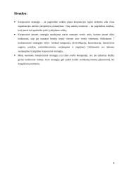 Korporacinės strategijos 8 puslapis