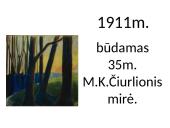 Mikalojus Konstantinas Čiurlionis 1875–1911 19 puslapis