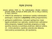 Įmonės pristatymas, analizė: UAB “Vimota“  6 puslapis