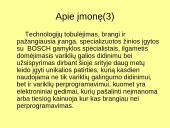 Įmonės pristatymas, analizė: UAB “Vimota“  8 puslapis