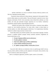 Europos Sąjungos aplinkosaugos politikos formavimas 2 puslapis