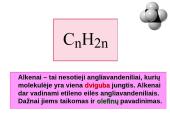 Nesotieji angliavandeniliai. Alkenai  3 puslapis