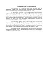 An egalitarian society is an impossible dream