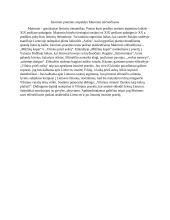 Praeities atspindys Maironio eilėraščiuose