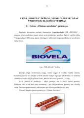 Anketinės apklausos rezultatai: UAB "Biovela" 10 puslapis