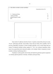 Anketinės apklausos rezultatai: UAB "Biovela" 15 puslapis