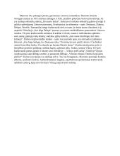 Tėvynės kraštovaizdis Maironio kūryboje