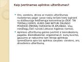 Žmogaus veiklos keliama tarša. Žmogaus poveikis gamtai ankščiau ir dabar 3 puslapis