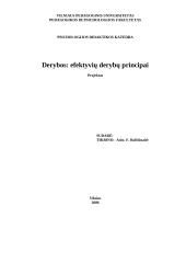 Derybos: efektyvių derybų principai 1 puslapis