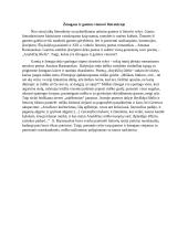 Žmogaus ir gamtos vienovė literatūroje