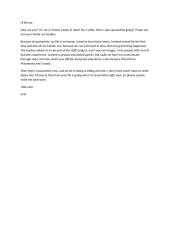 Letter about SEED project