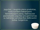 Biotechnologijos. Jogurto gamyba 2 puslapis