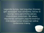 Biotechnologijos. Jogurto gamyba 7 puslapis