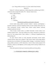 Monetarinės politikos priemonės bei jų vykdymas 6 puslapis