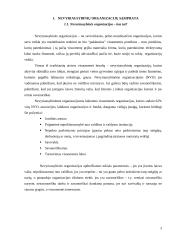 Nevyriausybinės organizacijos ir jų veikla 3 puslapis