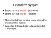 Elektrolizės procesai 2 puslapis