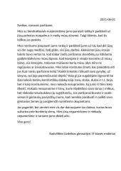 Laiškas narsiajam partizanui