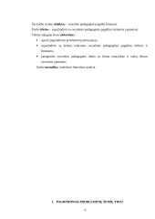 Socialinio pedagogo darbas su vaikų šeimomis, teikiant socialinę pedagoginę pagalbą 4 puslapis