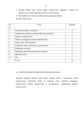 Socialinio pedagogo praktika: Ventos vidurinė mokykla 11 puslapis